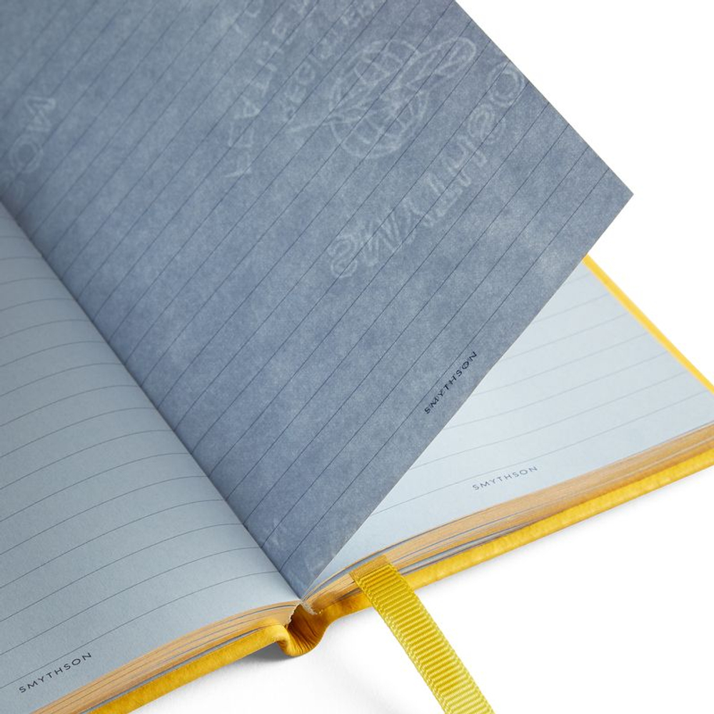 Smythson Блокнот Inspirations And Ideas Panama Notebook, Bright Coral (светло-зеленый)