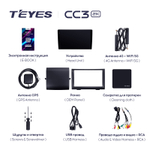 Teyes CC3 2K 9"для Toyota Prius II 2003-2011