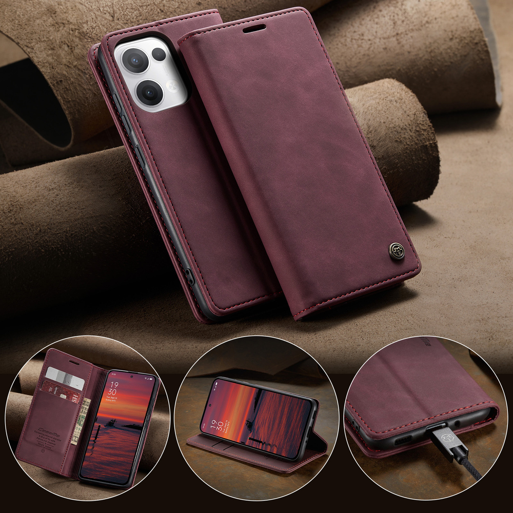 Чехол-книжка CaseMe Matte OPPO Reno 13 global
