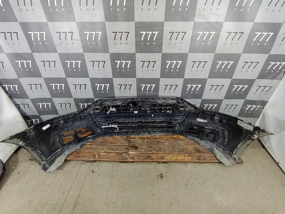 Бампер передний + решетка радиатора Audi A8 (D5) 17-22 Б/У Оригинал 4N0807065AGRU