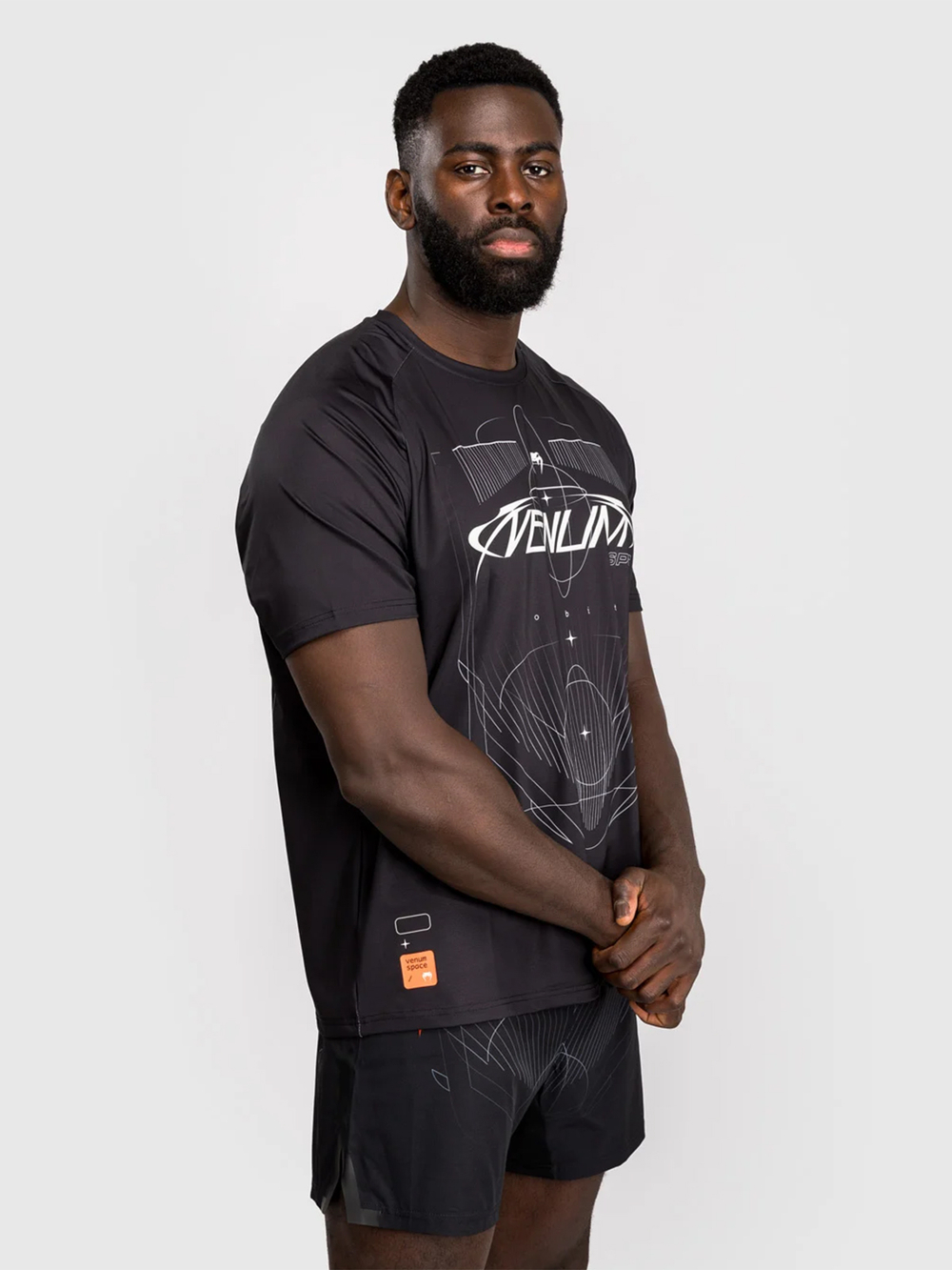 Футболка спортивная Venum Eclipse Black/Ivory