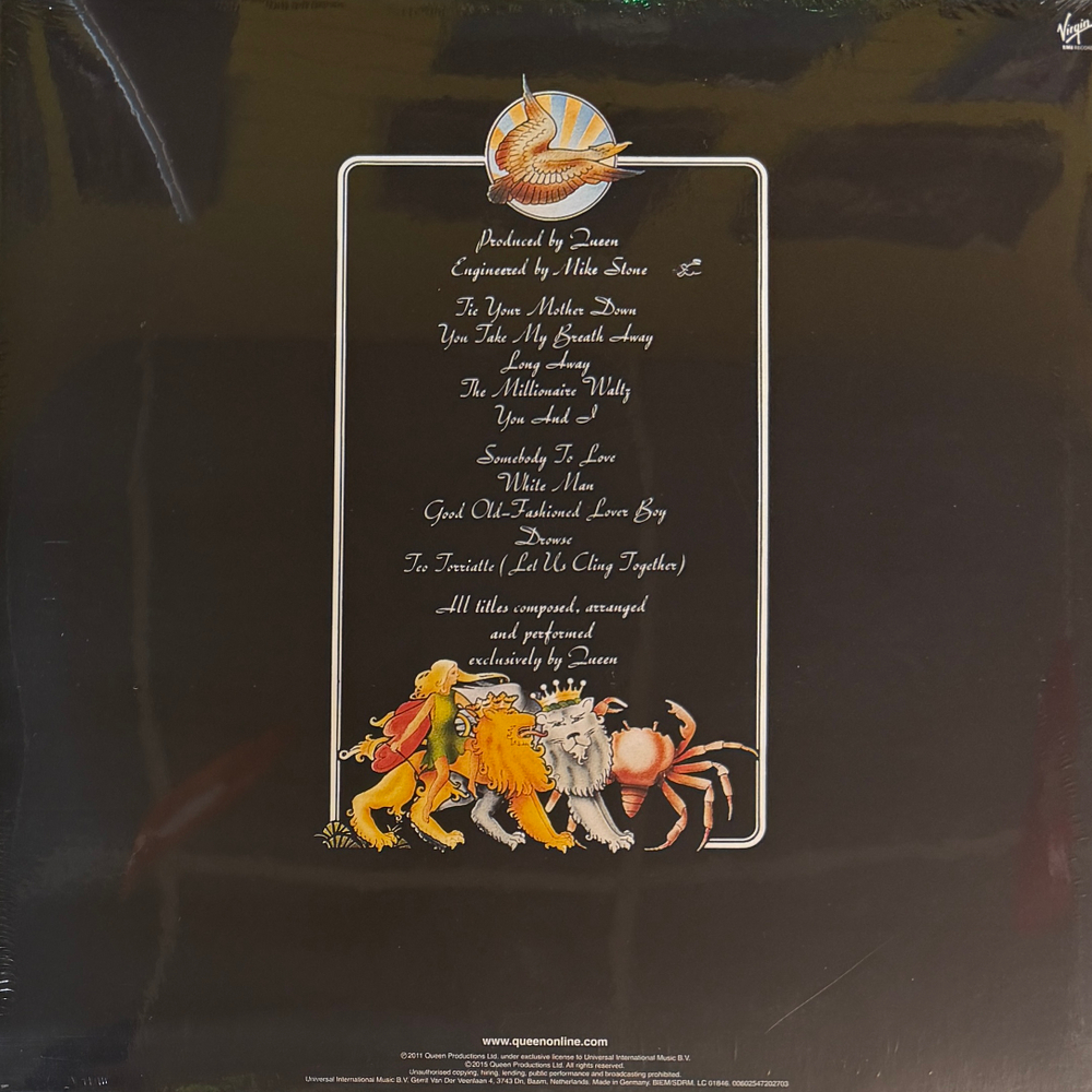 Виниловая пластинка Queen – A Day At The Races LP