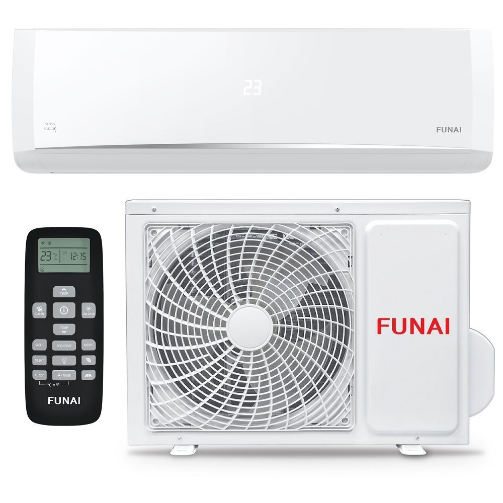 Настенная сплит-система Funai RAC-SN20HP.D06/S/RAC-SN20HP.D06/U SENSEI UPGRADE 2025 WiFi Ready