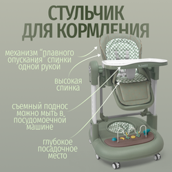 Многофункциональный стульчик для кормления 5в1 William