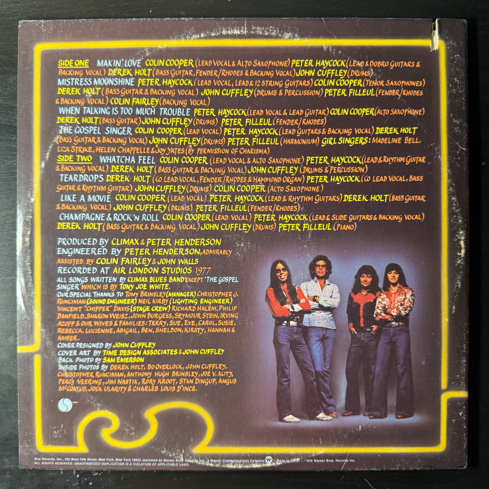 Climax Blues Band – Shine On (США 1978г.)
