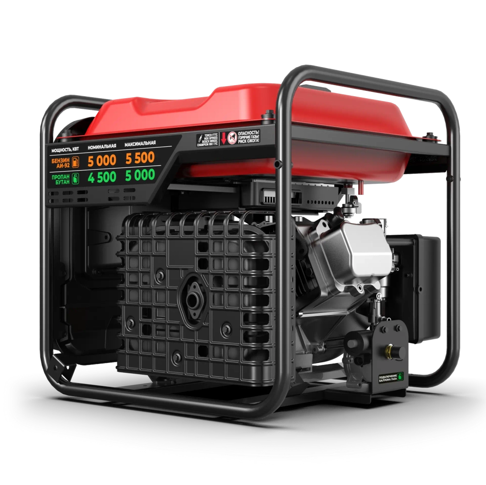 Двухтопливный инверторный генератор SUNREKA G5500EAiG