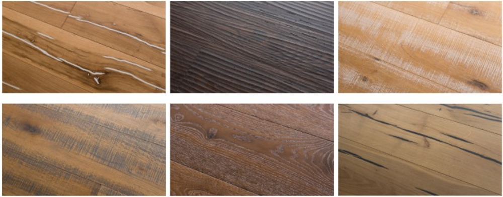 Паркет Елка Termo Wood Французская елка Дуб 600х120х15