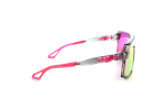 Спортивные очки HILX Inferno Shiny Crystal Light Grey / Pink Lens