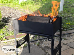 Мангал "Malex-pro" 50х30х50см, усиленная сумка