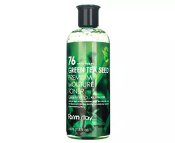 FarmStay Green Tea Seed Premium Moisture Toner - Тонер увлажняющий с семенами зеленого чая 350 мл
