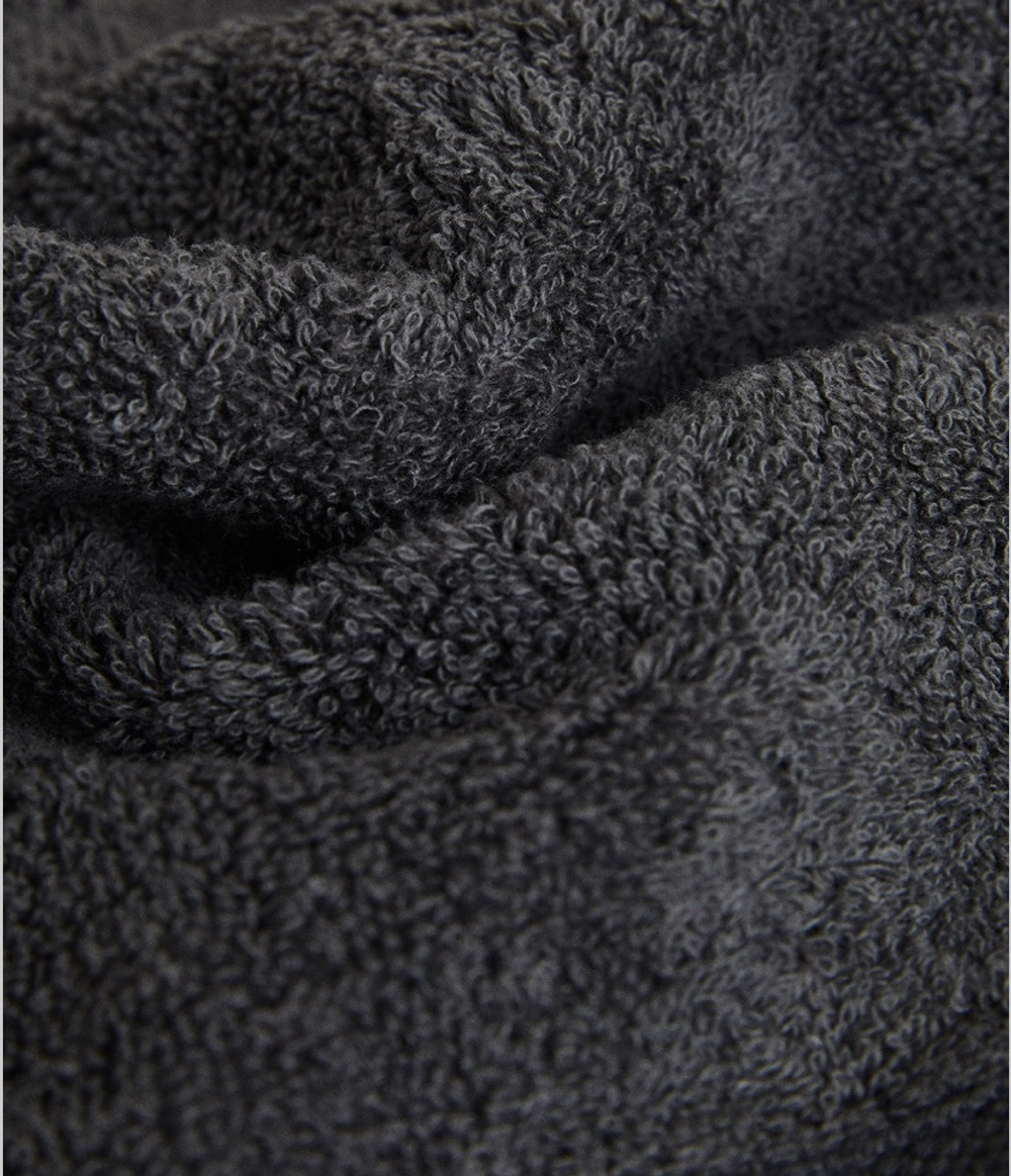 ZARA HOME ПОЛОТЕНЦЕ ИЗ ХЛОПКА ВЫСШЕГО КАЧЕСТВА, СЕРЫЙ