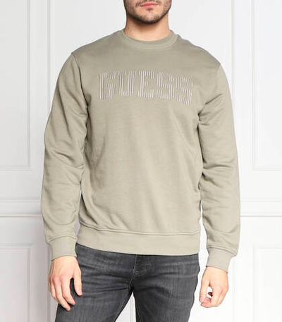 Худи beau GUESS - зеленый(M3RQ08 KBK32)