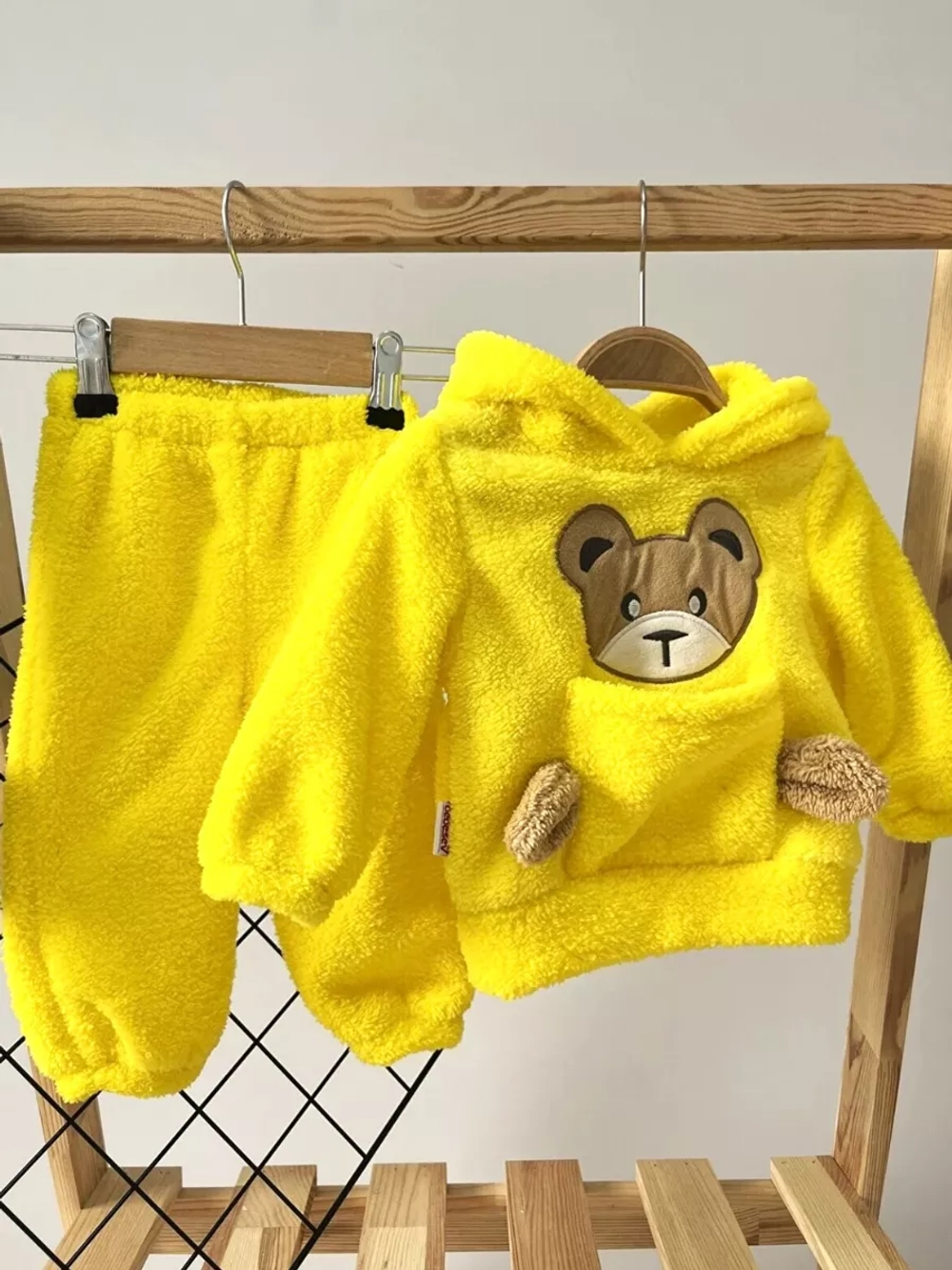 Костюм детский махровый мишка с ушками