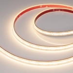 Лента герметичная COB-PS-X560-12mm 24V Warm3000 (9.6 W/m, IP67, 10m) (Arlight, 5 лет)