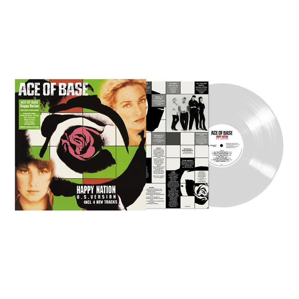 Ace Of Base / Happy Nation (Clear Vinyl)(LP)