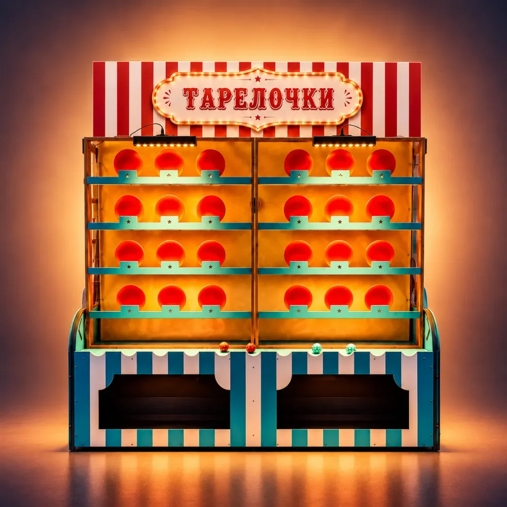 Аттракцион «Тарелочки» двойной