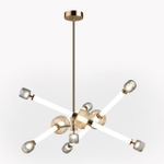 Подвесная светодиодная люстра Odeon Light KLIFF 5426/54CL