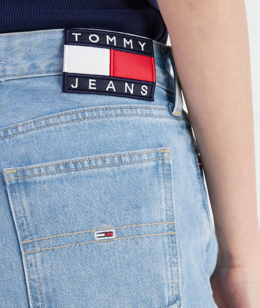 Джинсы IZZIE HR SLIM ANKLE BF Tommy Jeans - голубой(DW0DW15494)