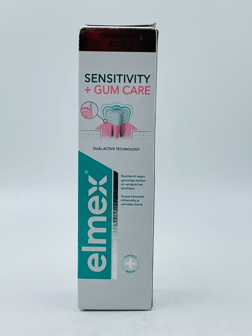 Зубная паста Elmex Sensitive+ Gum Care, с фтором, цинком, для чувствительных зубов, 75 мл