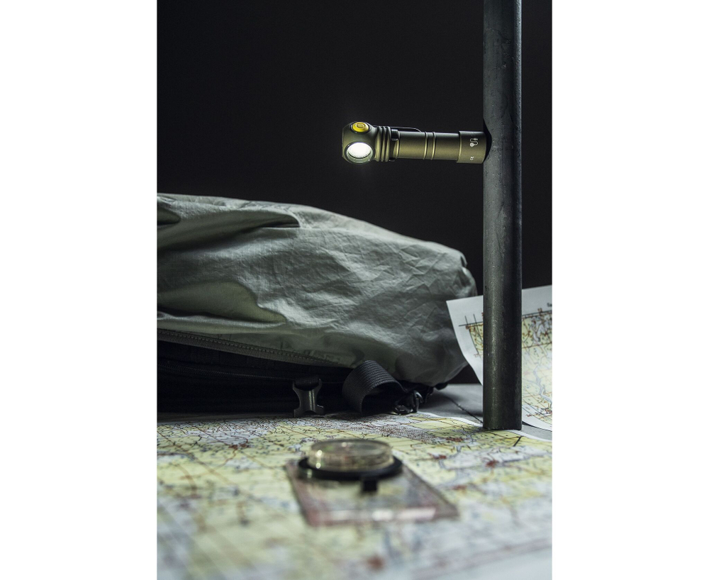 Мультифонарь светодиодный Armytek Wizard C2 Pro Magnet USB Olive, 2500 лм, холодный свет, аккумулято