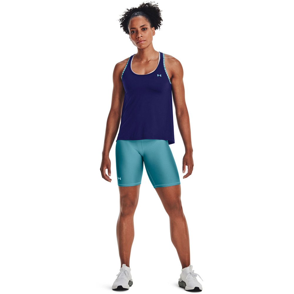 Женская теннисная майка Under Armour Knockout Tank Top Women - Dark Blue, Turquoise