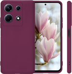 Мягкий Soft Touch чехол из силикона для INFINIX NOTE 30 (не 5G,PRO,VIP) с бархатной подкладкой