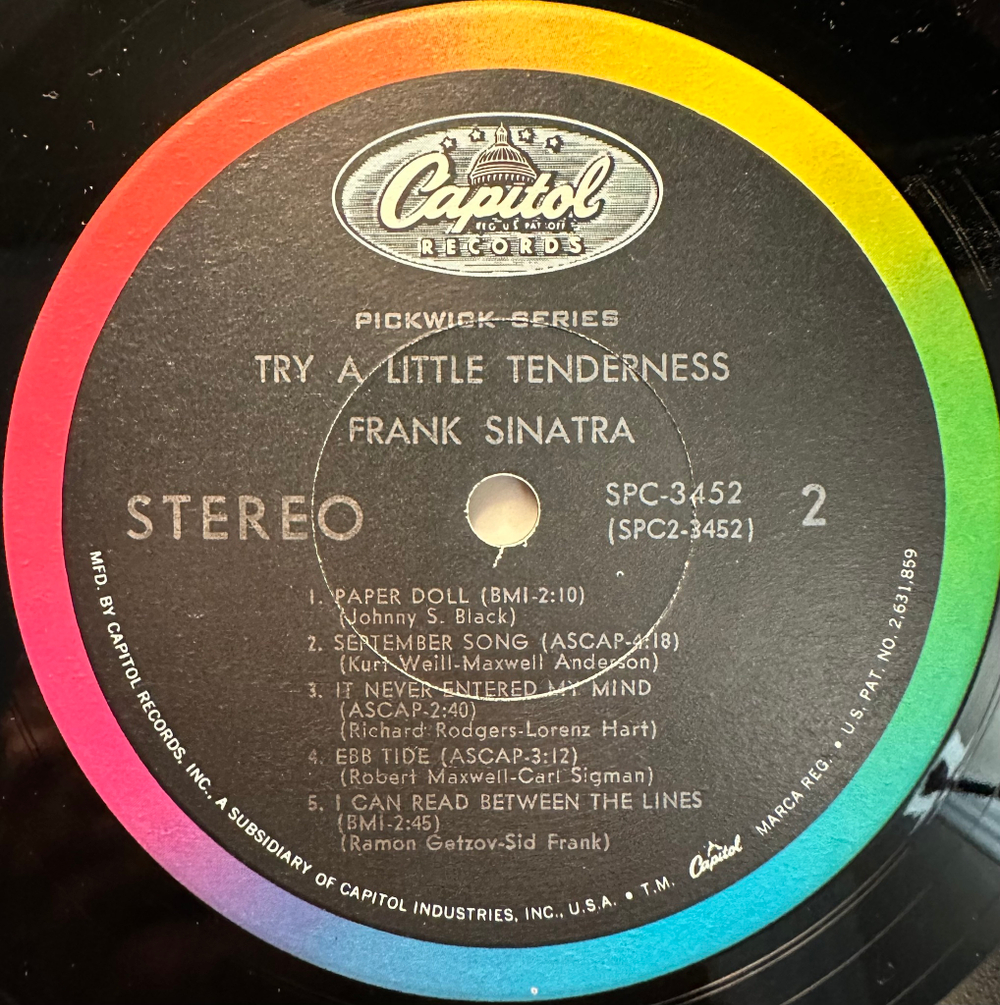 Frank Sinatra - Try A Little Tenderness (США 1967г.)