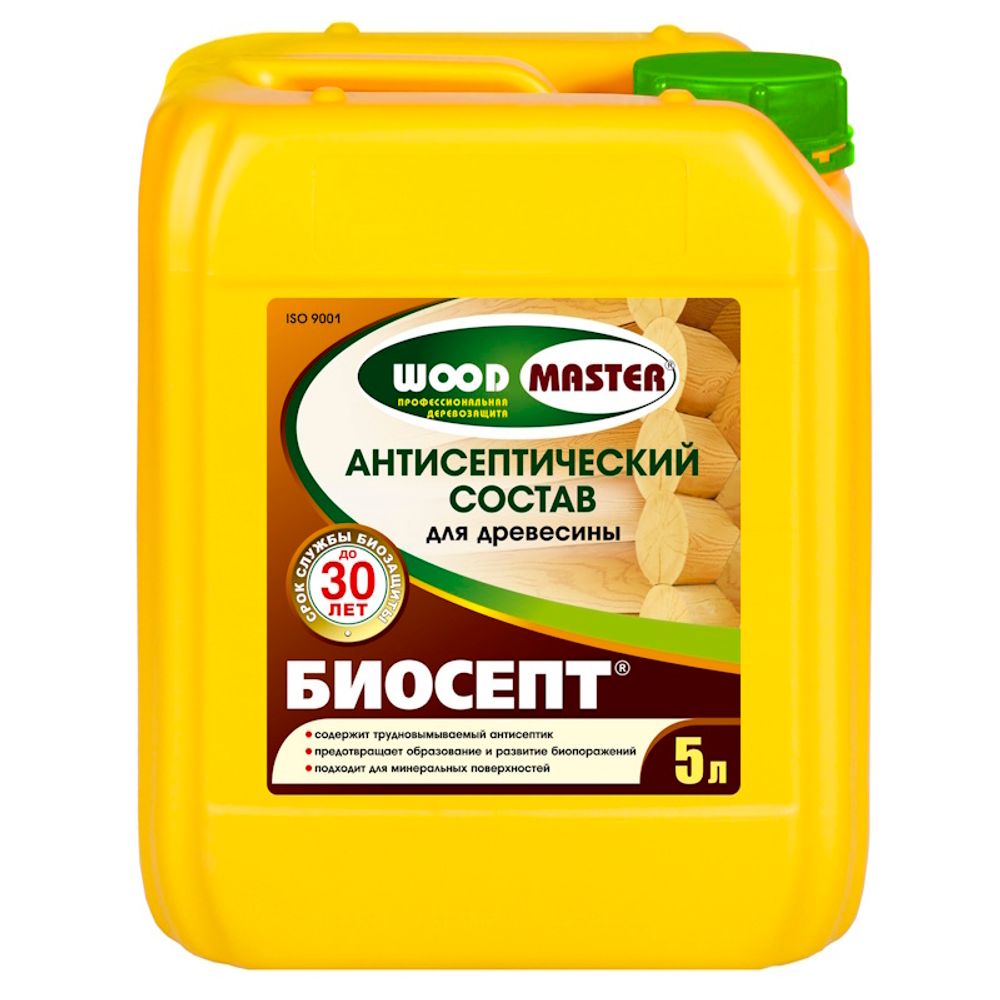 Пропитка по дереву WOODMASTER Биосепт бесцв. 5кг (концент.) (Рогнеда)НЕМОРОЗ. от +5С (в т.ч. д/ мин Пропитка по дереву WOODMASTER Биосепт бесцв. 5кг (концент.) (Рогнеда)НЕМОРОЗ. от +5С (в т.ч. д/ мин
