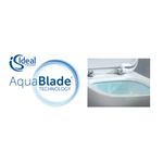 K316701 TONIC II AquaBlade® Подвесной унитаз, глубокий смыв, с крепежом TT0299327 (для полностью скрытого монтажа), с сидением и крышкой