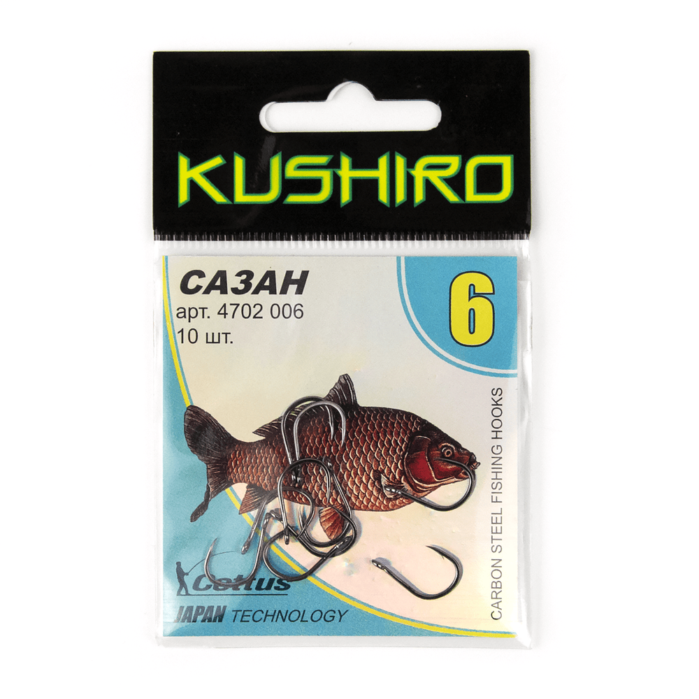 Крючок Cottus Kushiro Сазан (10шт)
