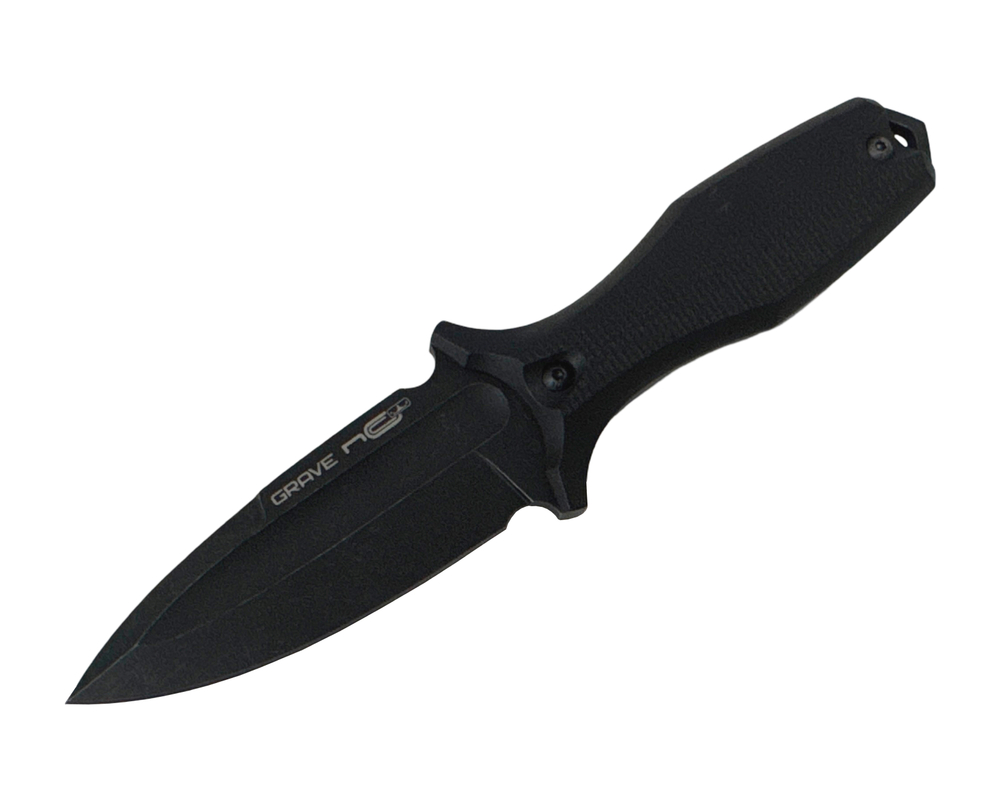 Нож NC Custom Grave BSW, сталь AUS-10, G10 Black