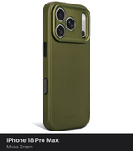 Чехол Decoded Leather Case для iPhone 18 Pro Max / 17 Pro Max Moss Green