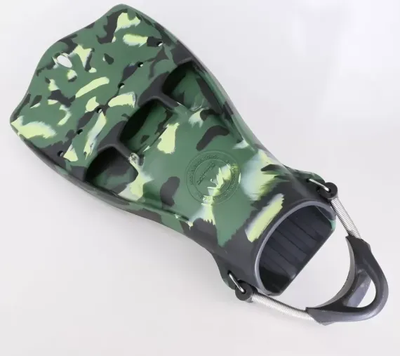 Ласты с открытой пяткой Aquatec Jet Fin camo geen