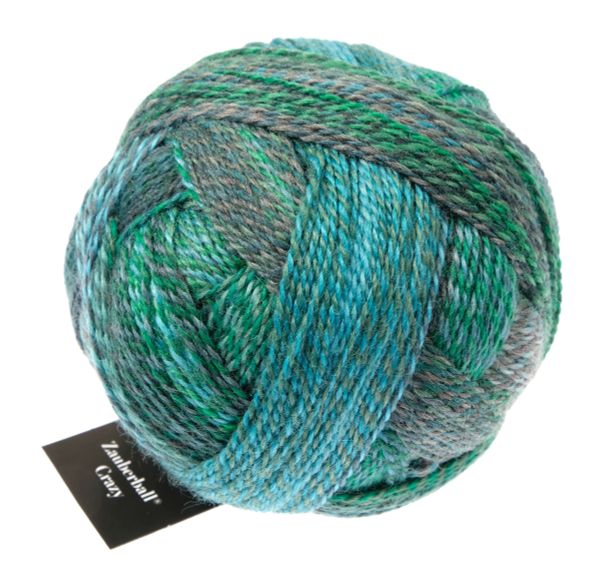 Пряжа Schoppel Crazy Zauberball / уп.5 мот. по 100 г, 420 м, 1153-2542