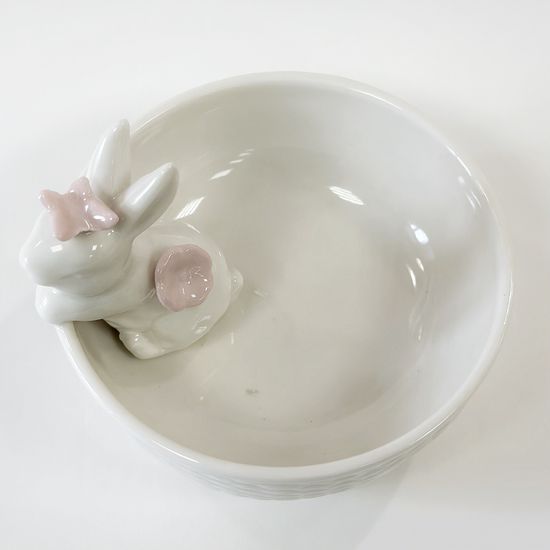 Конфетница "Лесные кролики", 13х13х10,7 см