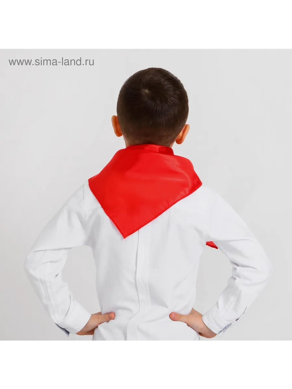Галстук пионерский, красный
