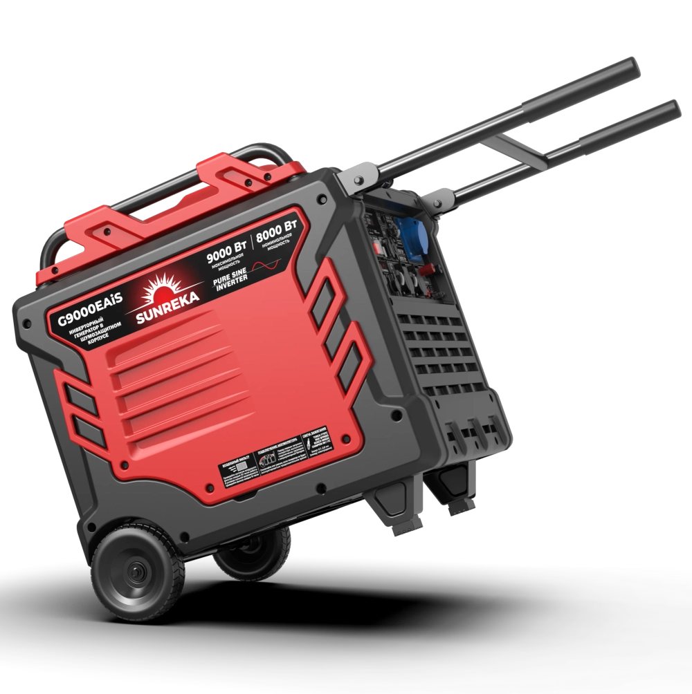 Генератор бензиновый инверторный SUNREKA G9000EAiS