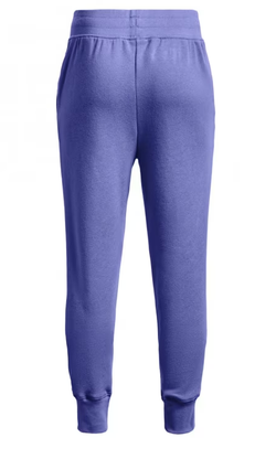 Детские брюки Under Armour Girls' UA Rival Fleece LU Joggers — baja blue/white
