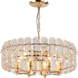 Люстра Rivoli Sylvia 1049-308 8 х Е14 40 Вт хрусталь | Rivoli