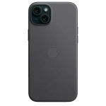 Тканевый чехол с поддержкой MagSafe Apple FineWoven Case для iPhone 15 Plus, Black (Черный)