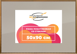 Рамка 50x90 для постера и фотографий