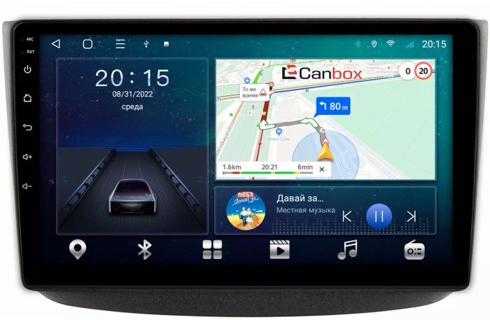 Магнитола для Mercedes-Benz Viano/Vito W639 2003-2014 - Canbox 10-1459 Android 10, SIM-слот