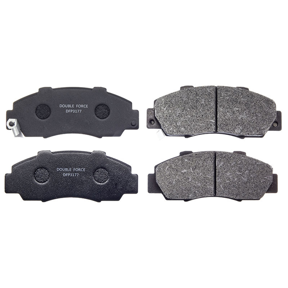 Колодки тормозные дисковые передние Double Force DFP3177
