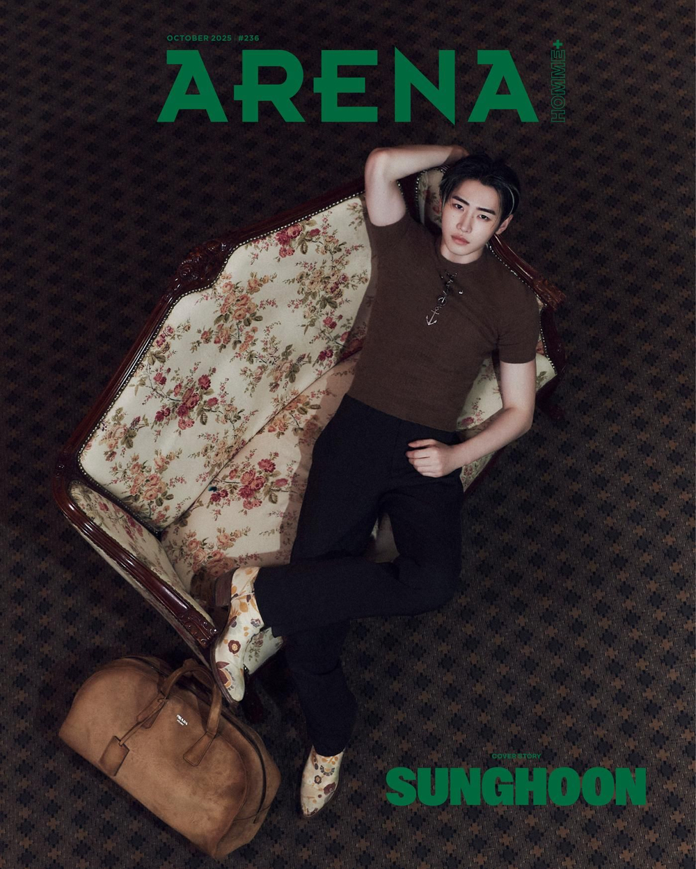 публикация ARENA HOMME - 2025.10 ENHYPEN SUNGHOON G Type