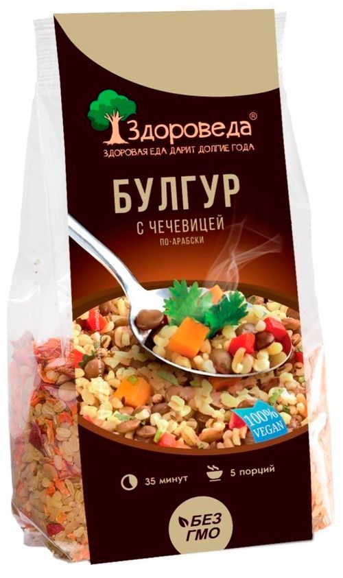 Здороведа Булгур с чечевицей по-арабски 250 г