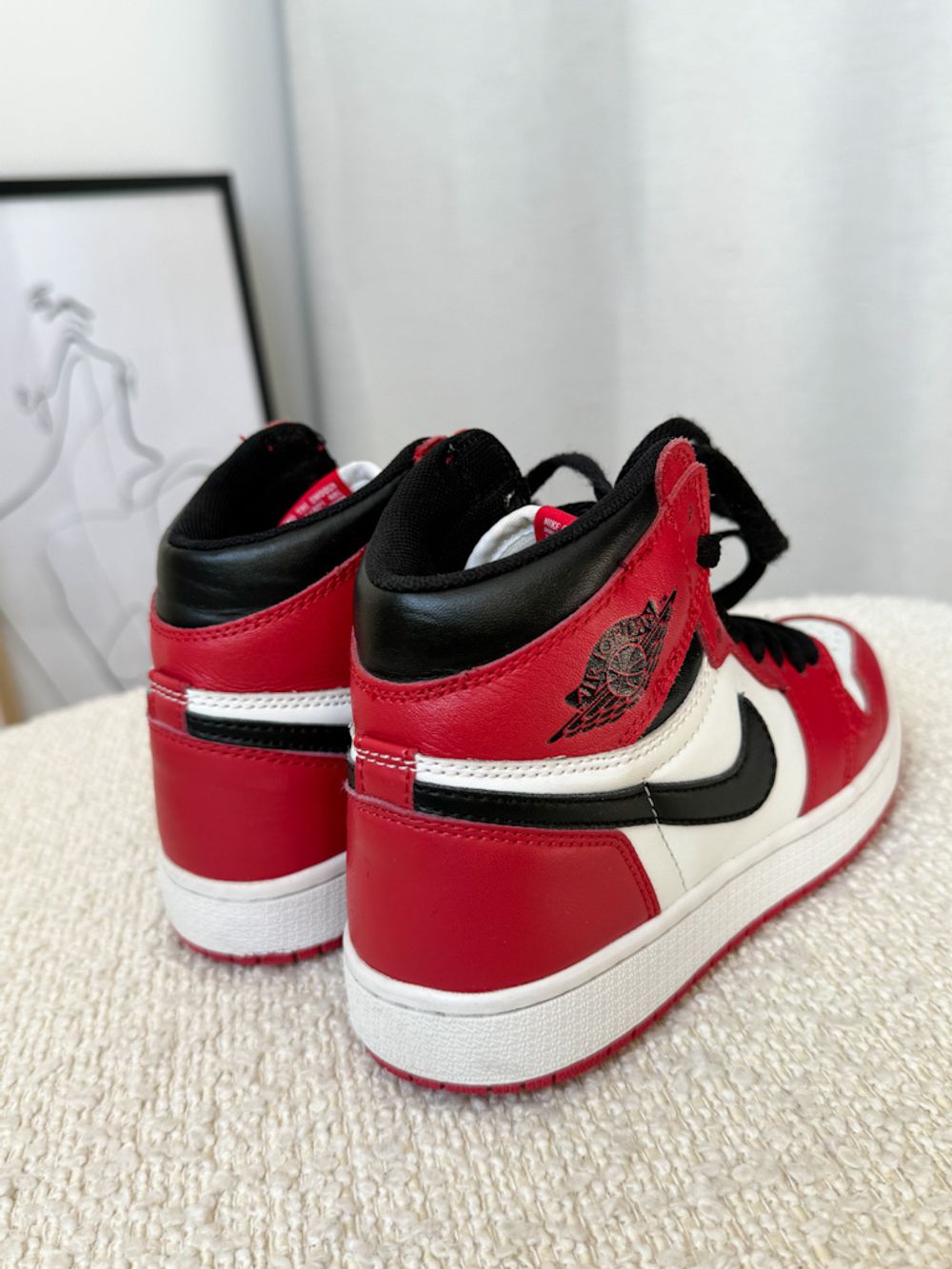 Кожаные кеды Nike Air Jordan, 36