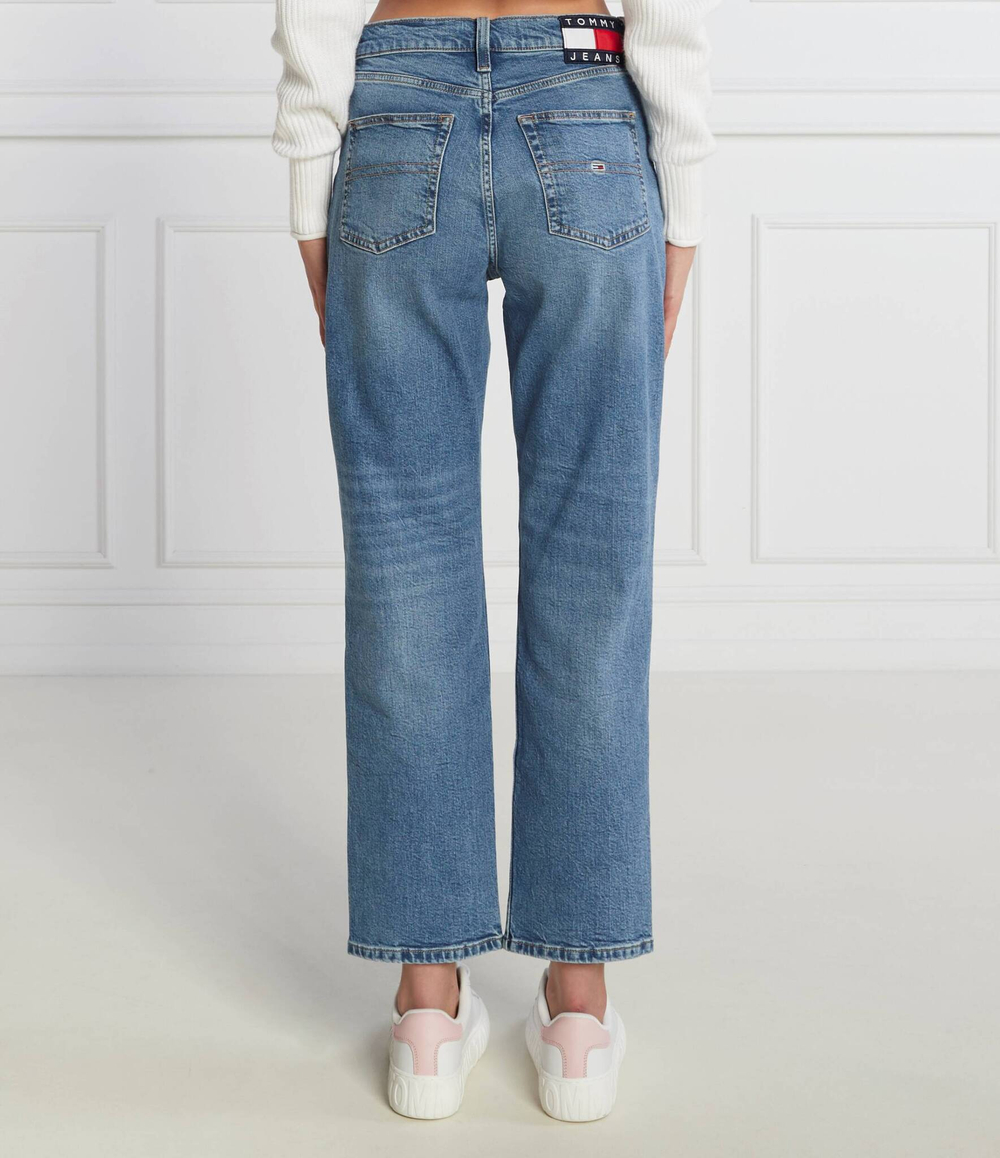 Джинсы HARPER HR STR ANK SPLIT H DG Tommy Jeans - голубой(DW0DW16680)