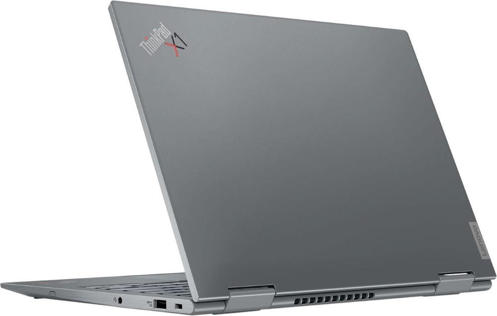 Ноутбук Lenovo ThinkPad X1 Yoga Gen 6 (20XY0032RT) 14;(1920x1080)IPS Cенсорный/ i5-1135G7(2.4ГГц)/ 8Гб/ 256Gb SSD/ Iris Xe Graphics/ нет DVD/ Win10 Pro/ Серый