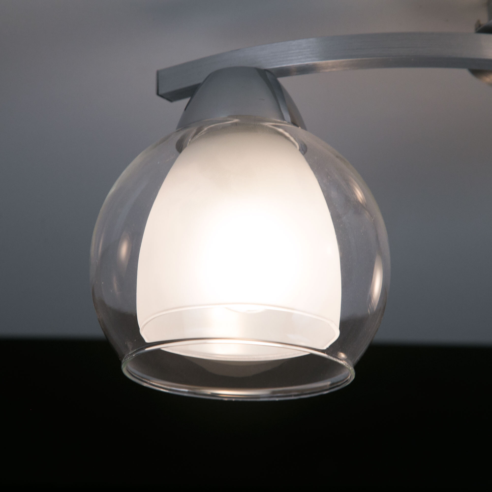 Citilux Кристи CL152137 Люстра потолочная Алюминий Хром
