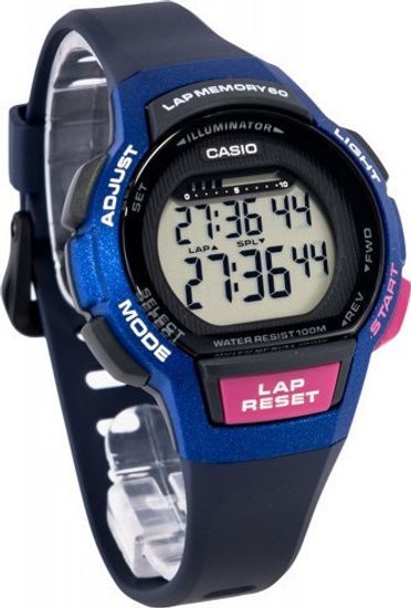 Женские электронные часы Casio LWS-1000H-2AVEF с хронографом